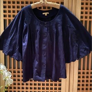 Joe’s Jeans Flutter Sleeve Blouse
